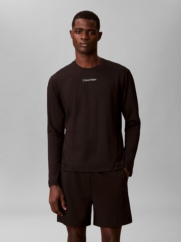 Calvin Klein Sport T-Shirt in Schwarz: Vorderseite