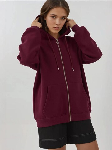 Hiccup Sweatjacke in Rot