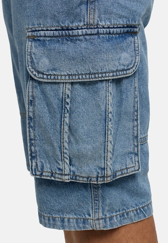 INDICODE JEANS Regular Cargohose 'Monroe ' in Blau