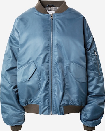 TOPSHOP Between-Season Jacket 'Nero' in Blue: front