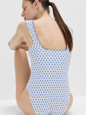 Marks & Spencer Klassisch Badeanzug in Blau