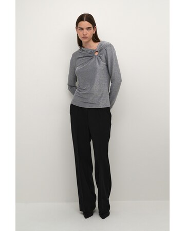 KAREN BY SIMONSEN Bluse 'Karla' in Silber