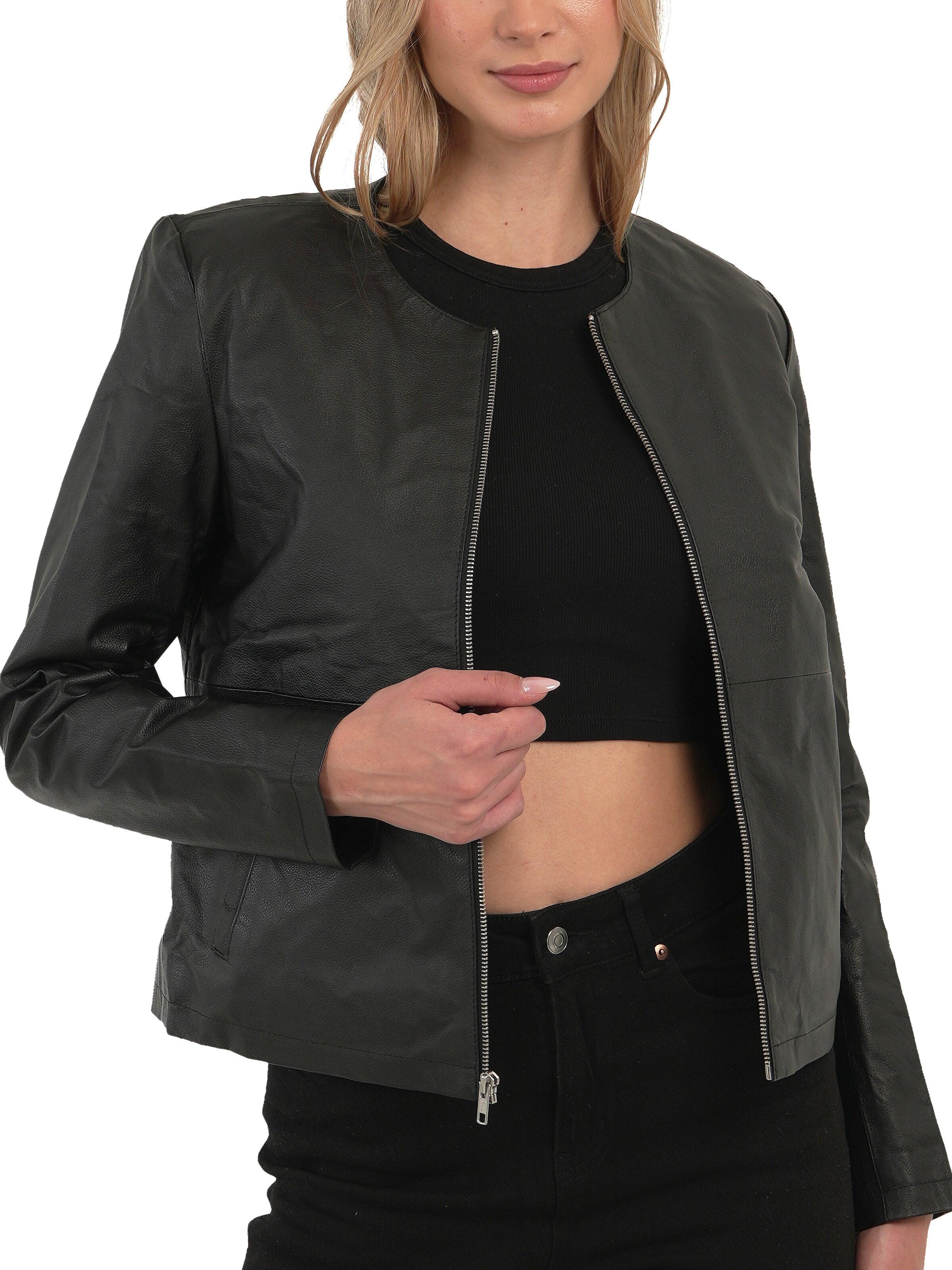 Chic and Clicks - Chaqueta de entretiempo 'Linea' en negro