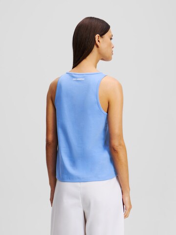 Top di Karl Lagerfeld in blu