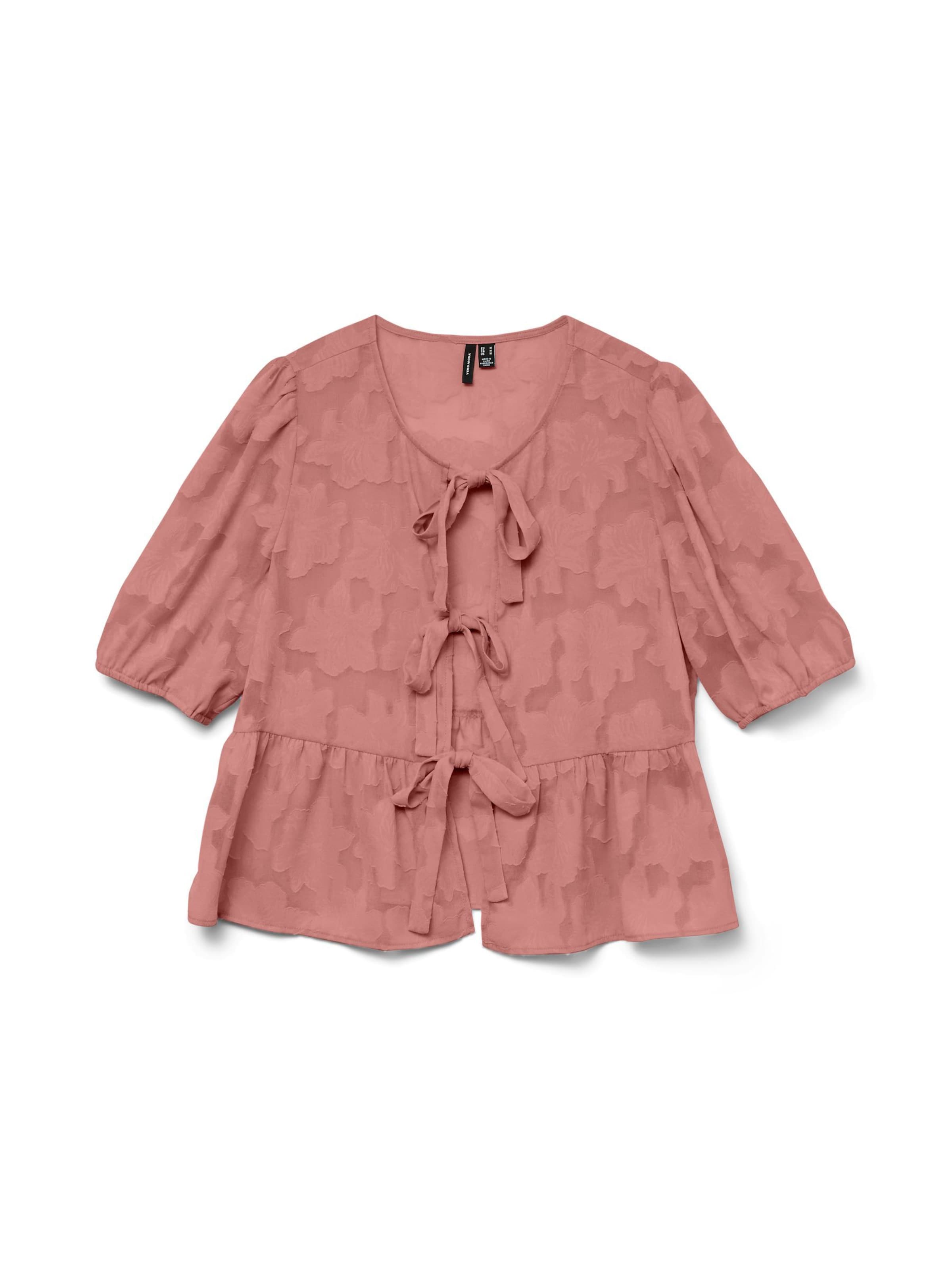 VERO MODA Blouse 'VMGabi' in Roze: voorkant