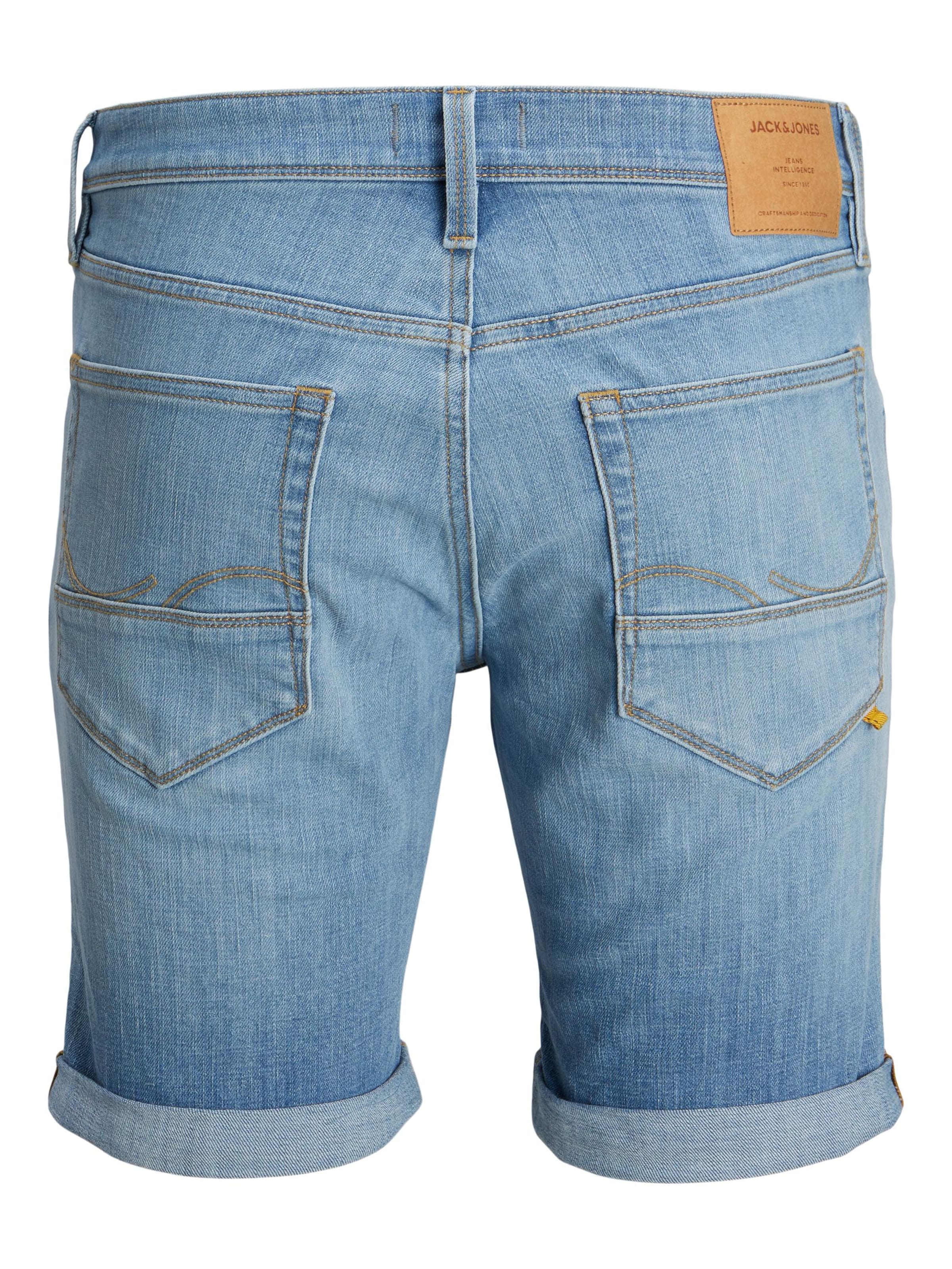 JACK & JONES Regularen Kavbojke 'RICK FOX' | modra barva