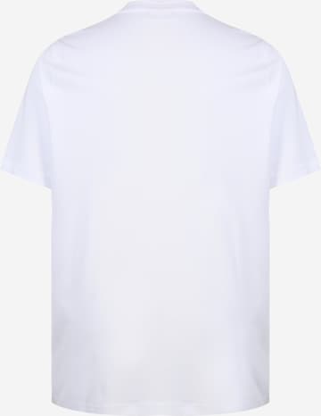 Calvin Klein Big & Tall قميص بلون أبيض