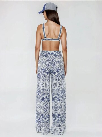 Hiccup Wide leg Pants in Blue