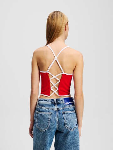 KARL LAGERFELD JEANS Топ в Красный