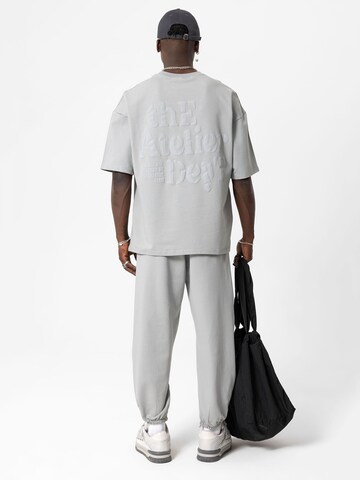 VAMOS CLO Loose fit Pants 'Oise' in Grey