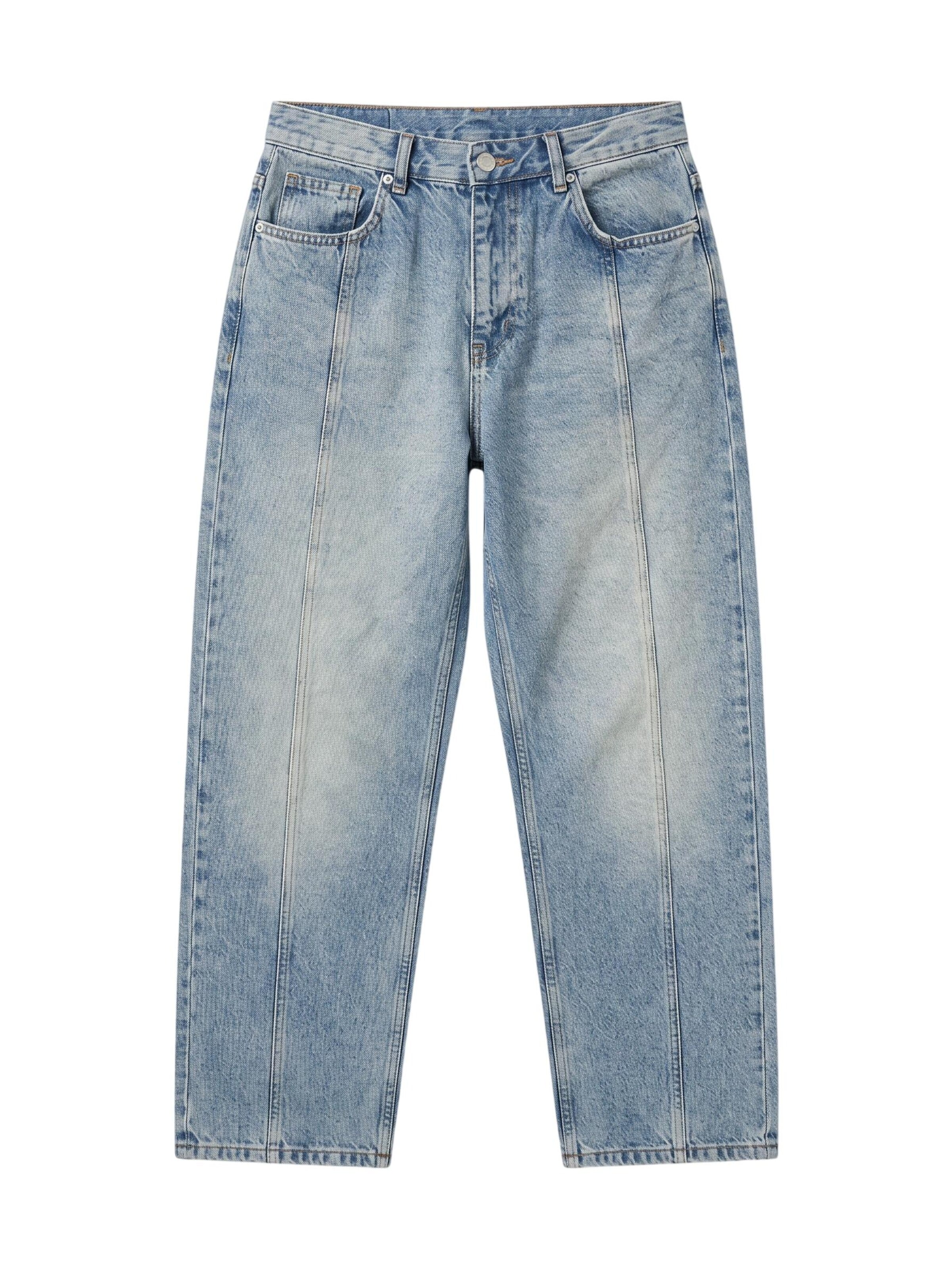 Kleidermafia Jeans 'Front Line Baggy Jeans - Light Blue' i 29 i ljusblå, Produktvy
