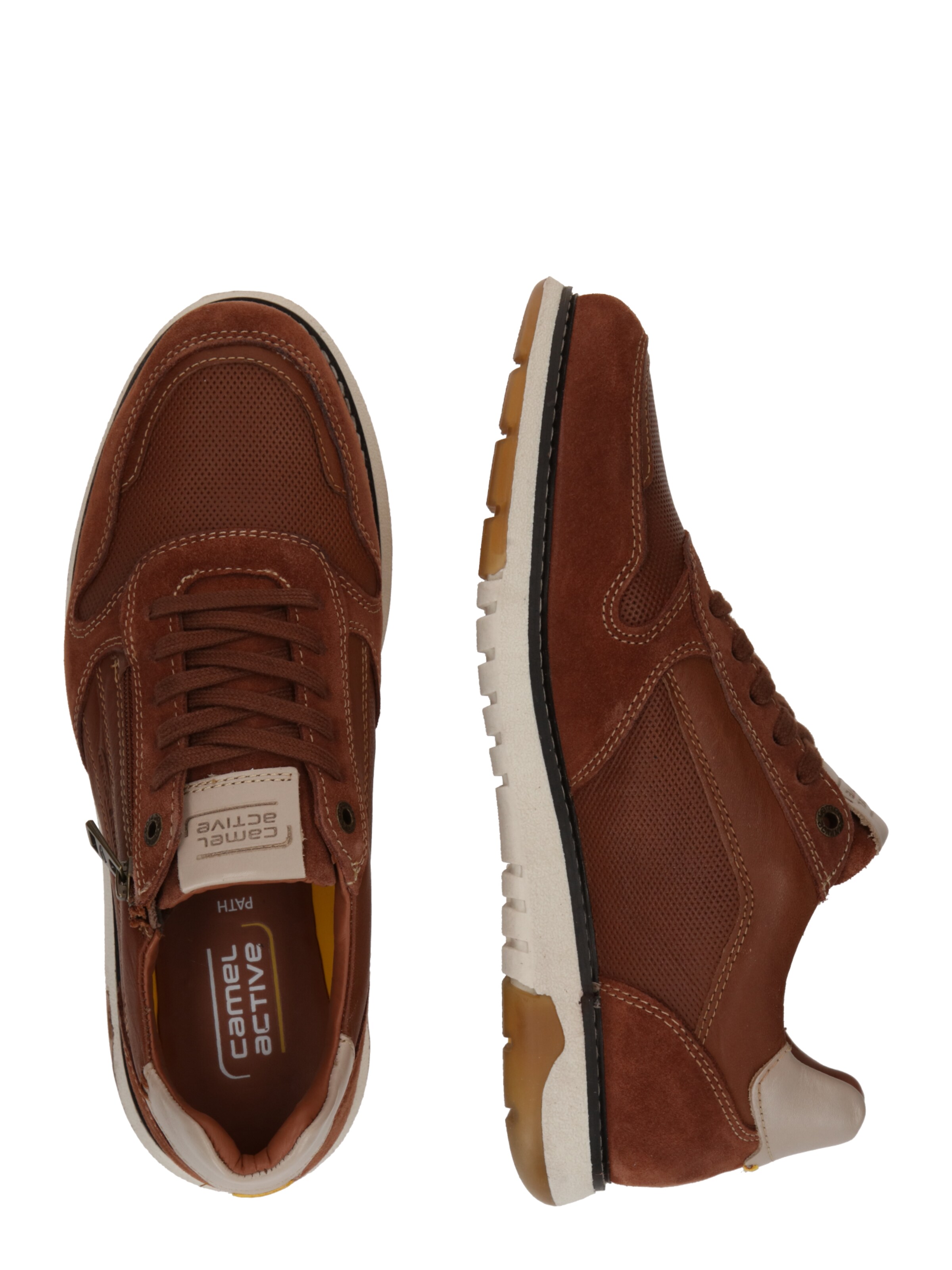 CAMEL ACTIVE Sportlicher Schnürschuh 'Path' in Braun