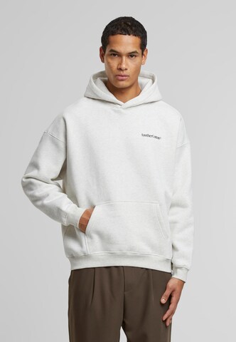 Sweat-shirt 'More Espresso' Another Cotton Lab en blanc