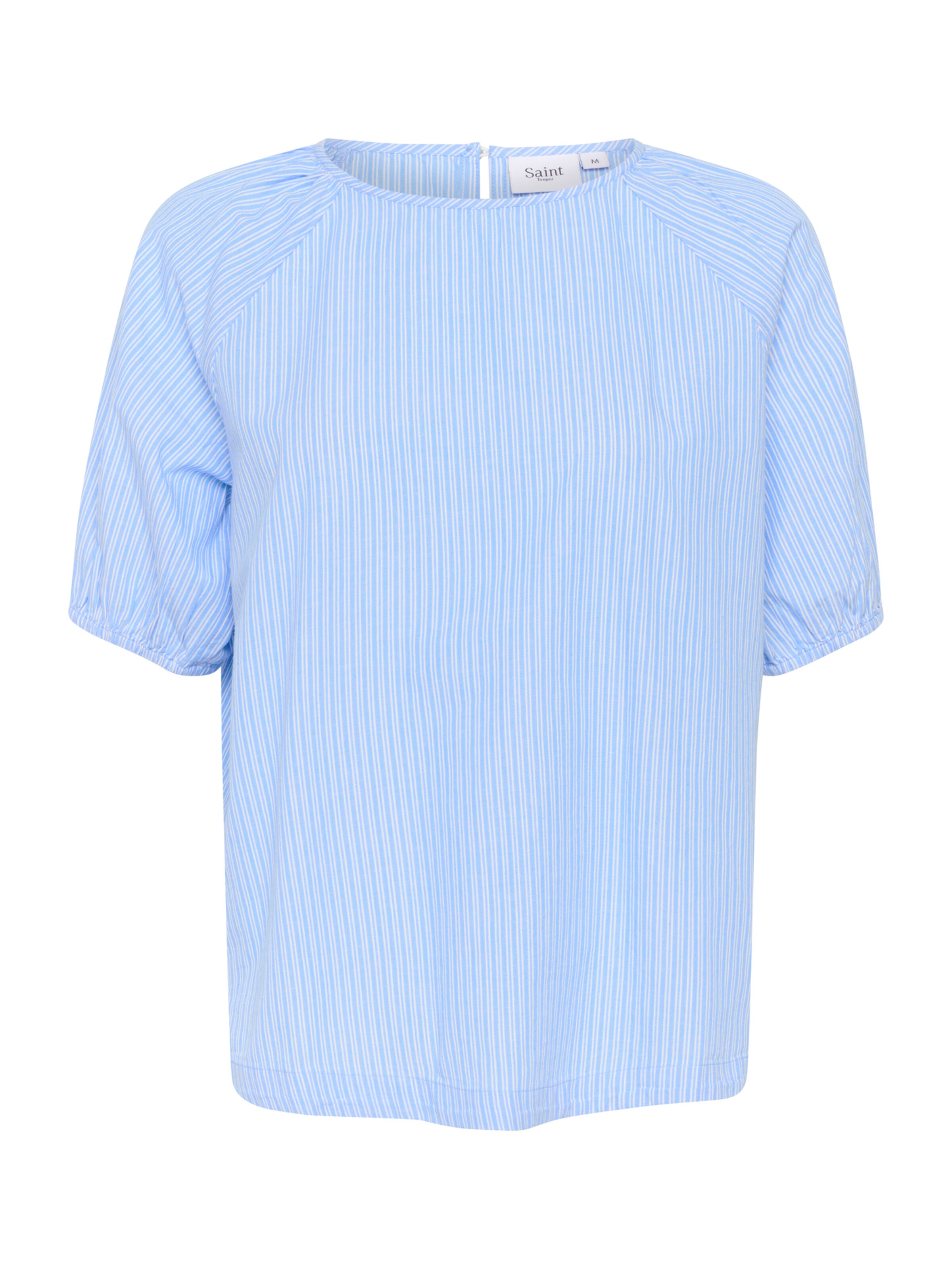 SAINT TROPEZ Blouse 'JosefiaSZ' in Blue: front