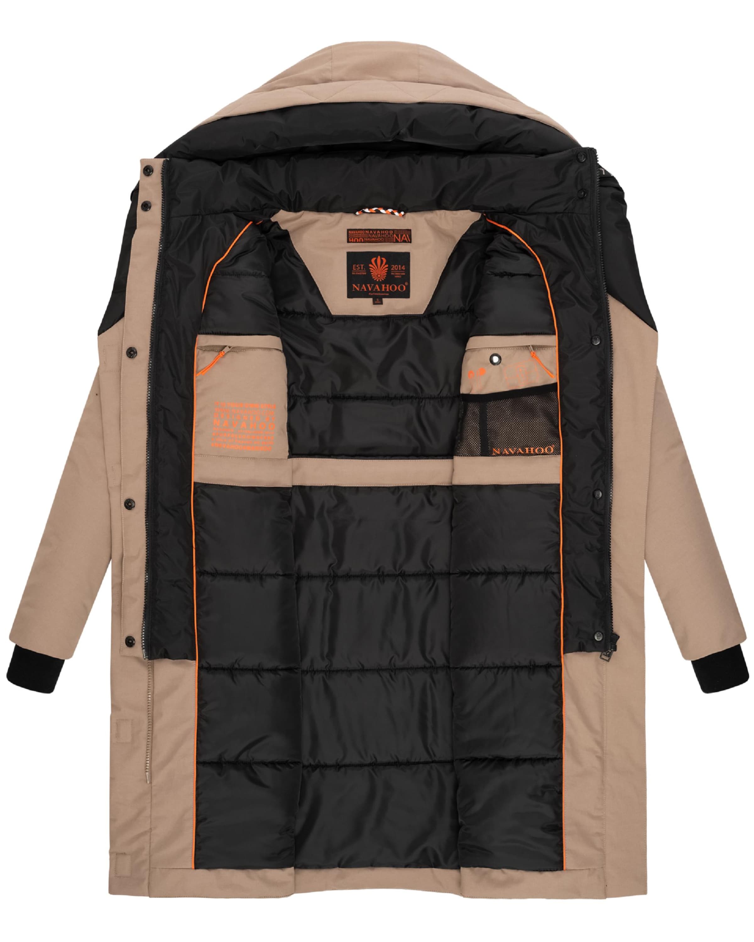NAVAHOO Winter coat 'Snowelf' in Beige