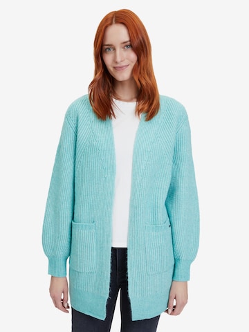 Betty & Co Knit Cardigan in Blue: front