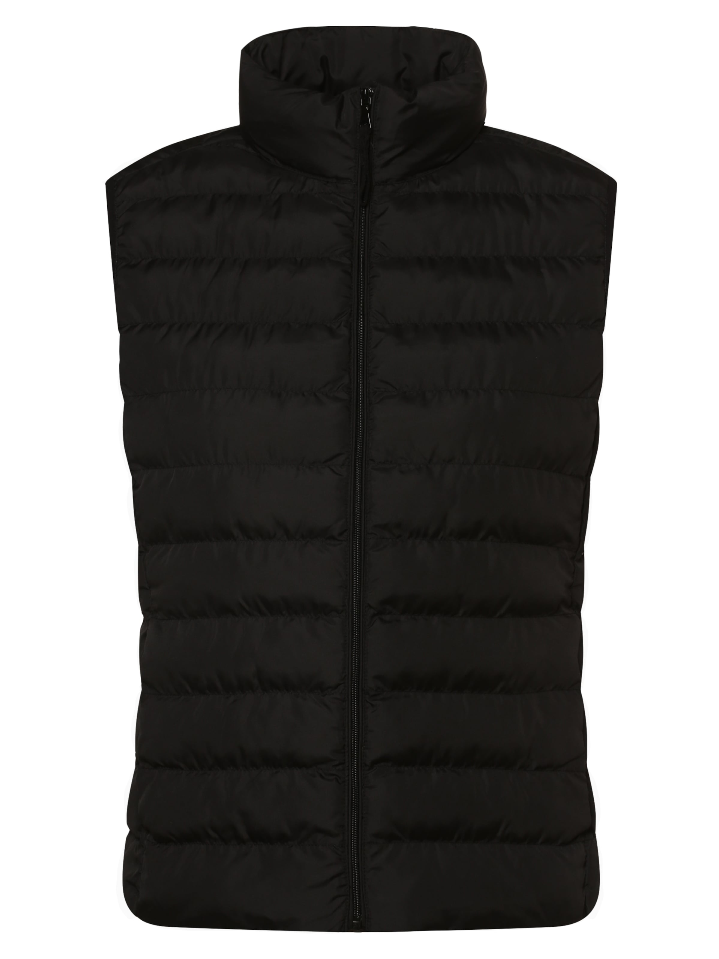 Brookshire Weste in Schwarz: Vorderseite