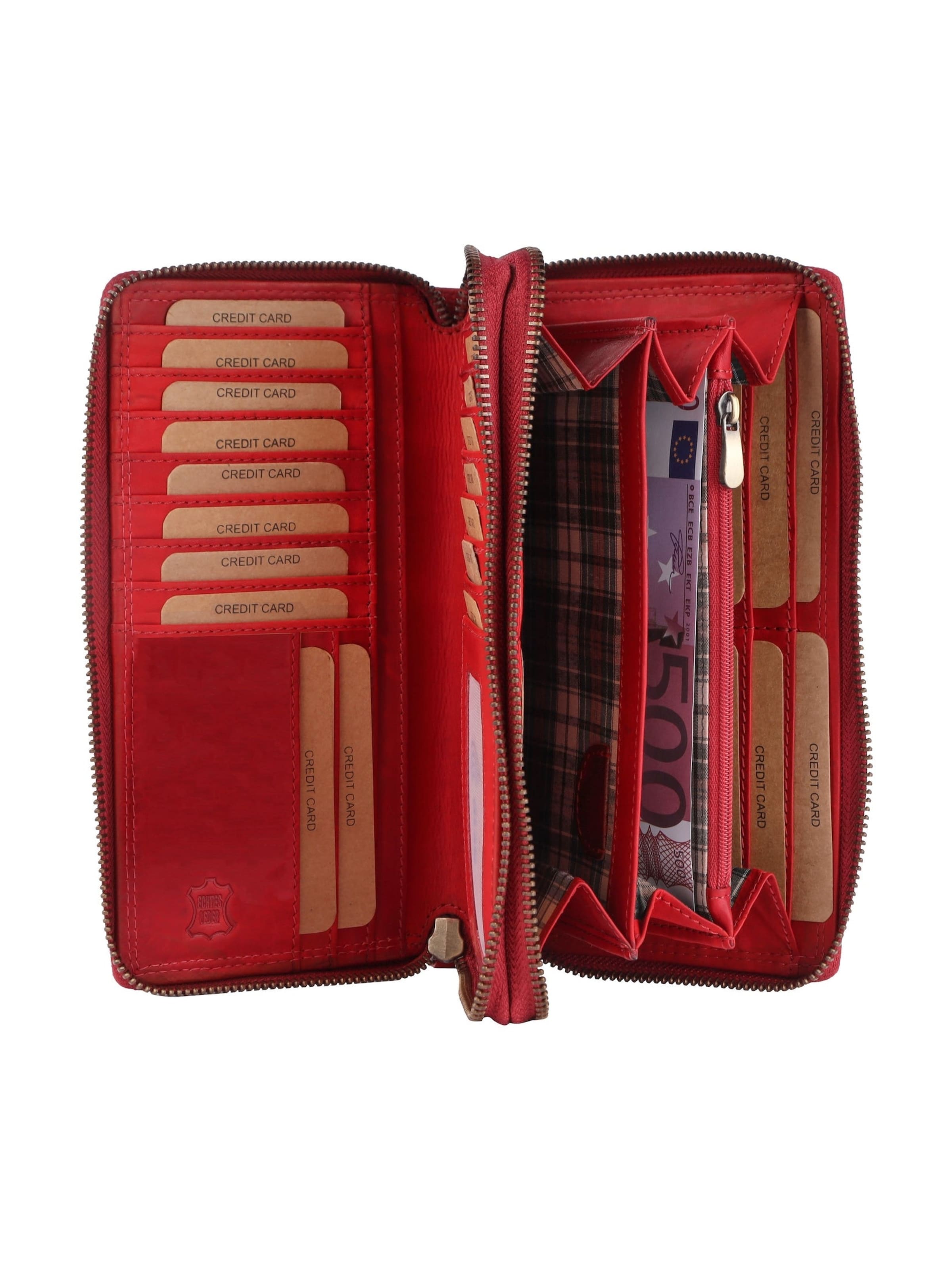 Benthill Wallet 'XXL - Groß' in Red: front