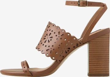 Sandales 'Tabitha Simmons x Next Dahlia' Next en marron : devant