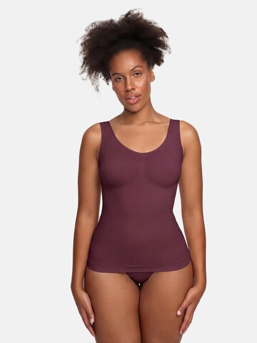 cfab Shapingtop 'Figurformendes Shapewear Tanktop' in Rood: voorkant