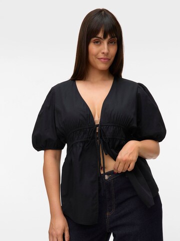 Chemisier 'VMCJarlotte' Vero Moda Curve en noir