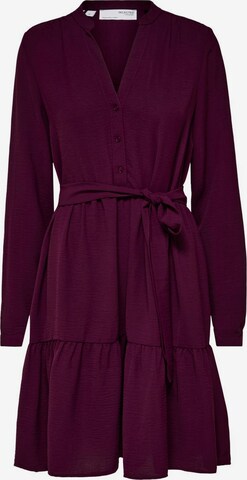 SELECTED FEMME Dress in Purple: front