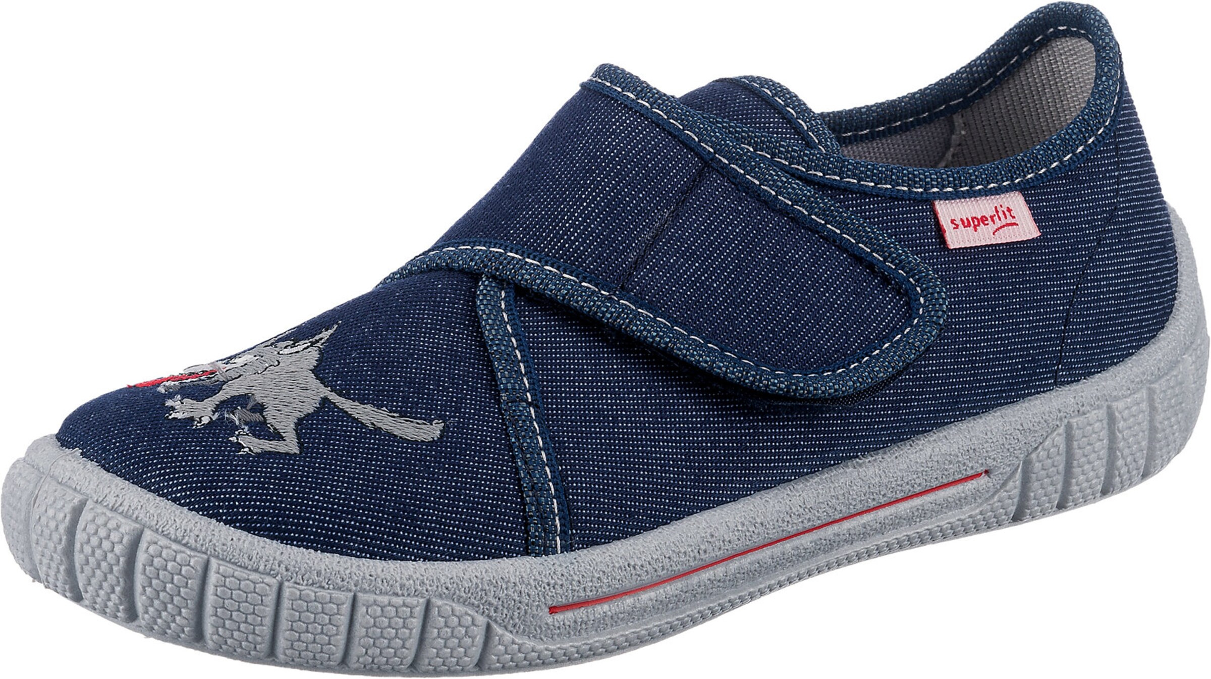 Kinder Teens (Gr. 140-176) SUPERFIT Hausschuh 'Bill' in Blau - FW77266 Kinder Teens (Gr. 140-176) SUPERFIT Hausschuh 'Bill' in Blau - FW77266