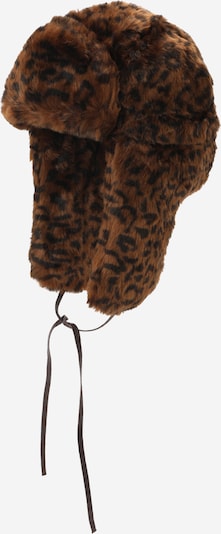 Megzta kepurė iš KANGOL, spalva – ruda / juoda, Prekių apžvalga