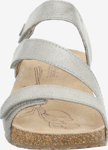 JOSEF SEIBEL Sandals 'Tonga' in Silver