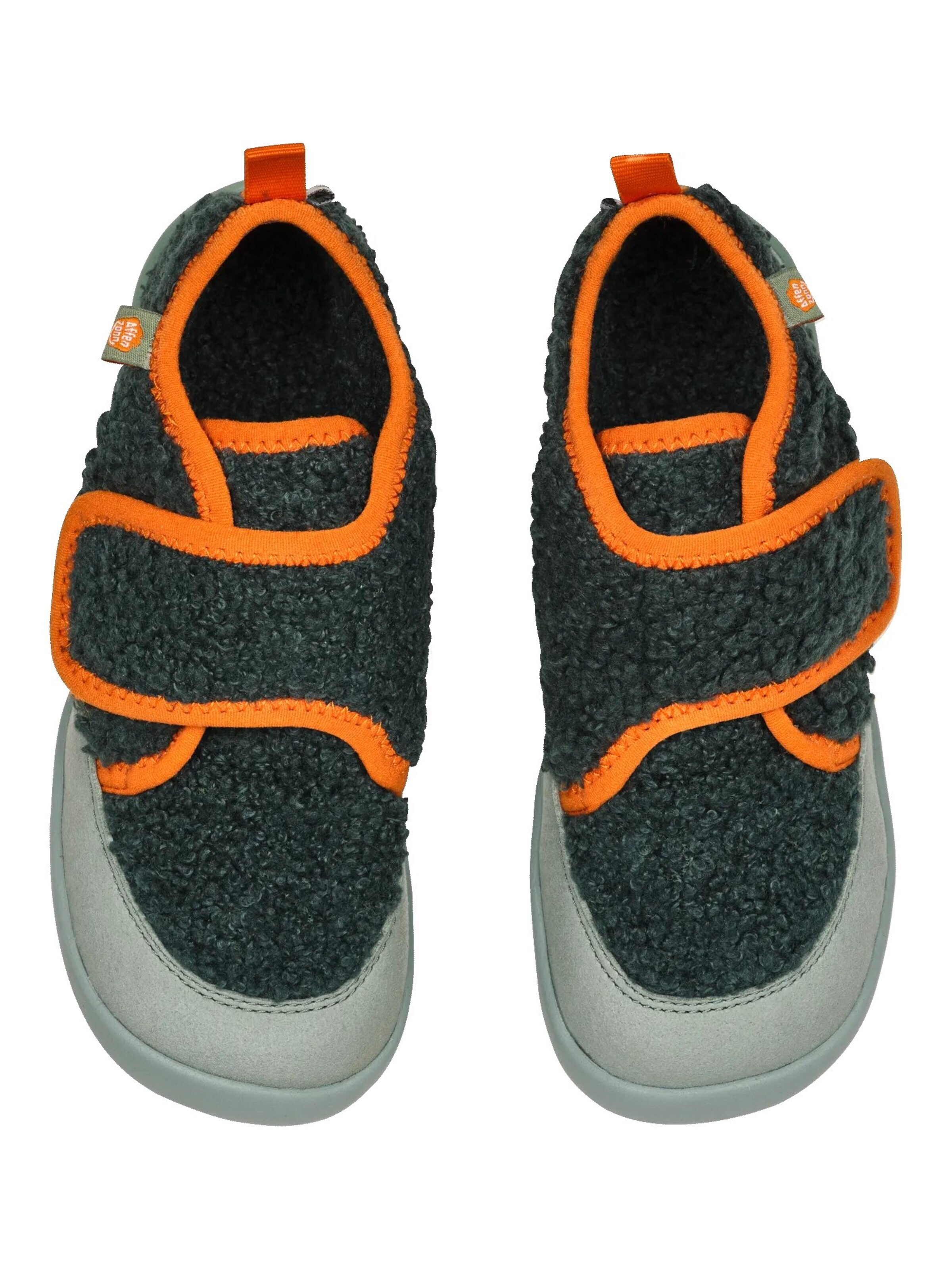 Affenzahn Slippers 'Vegan Fleecy Vegan Fleecy' in Green