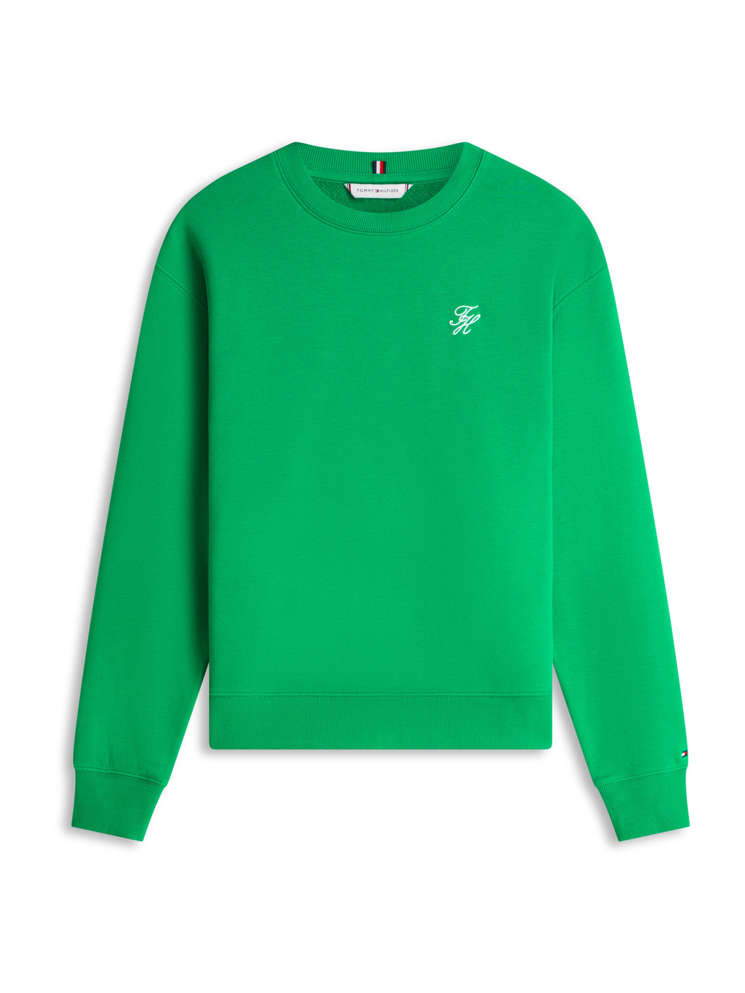 TOMMY HILFIGER Sweatshirt in Green: front