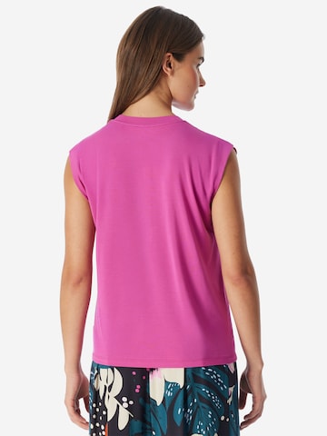 Chemise de nuit ' Mix & Relax ' SCHIESSER en rose