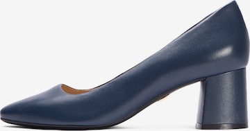 Kazar - Zapatos con plataforma en azul: frente