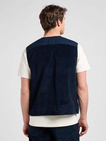 Lee Winterjacke 'Mixed Media Ww Vest' in Blau