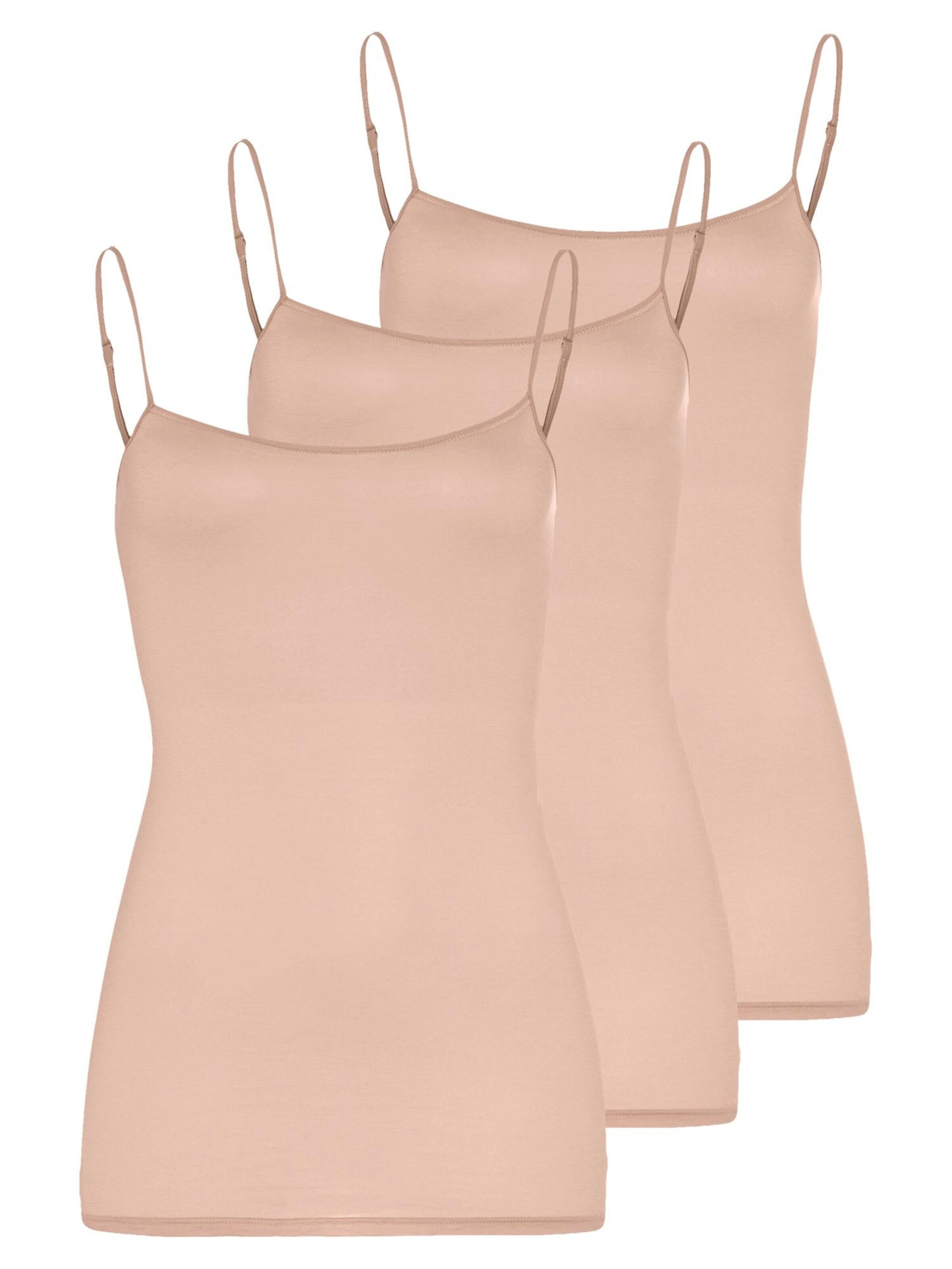 Hanro Onderhemd 'Ultralight' in Beige: voorkant
