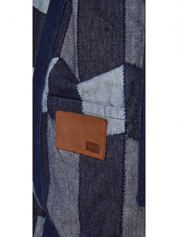 HUF Kupujący 'Patchwork Denim Tote' w kolorze niebieski