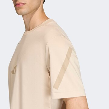 ADIDAS SPORTSWEAR Funktionsshirt 'Z.N.E.' in Beige
