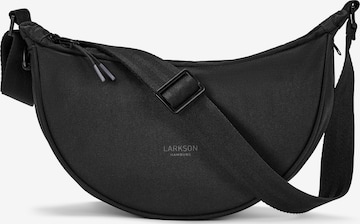 LARKSON Olkalaukku 'Solveig Small' värissä musta: etupuoli