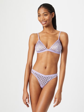 Triangle Soutien-gorge 'EXCESSIVE' ETAM en violet