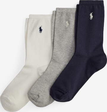 Chaussettes Polo Ralph Lauren en bleu : devant