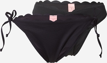 Hunkemöller - Cueca biquíni 'Scallop' em preto: frente