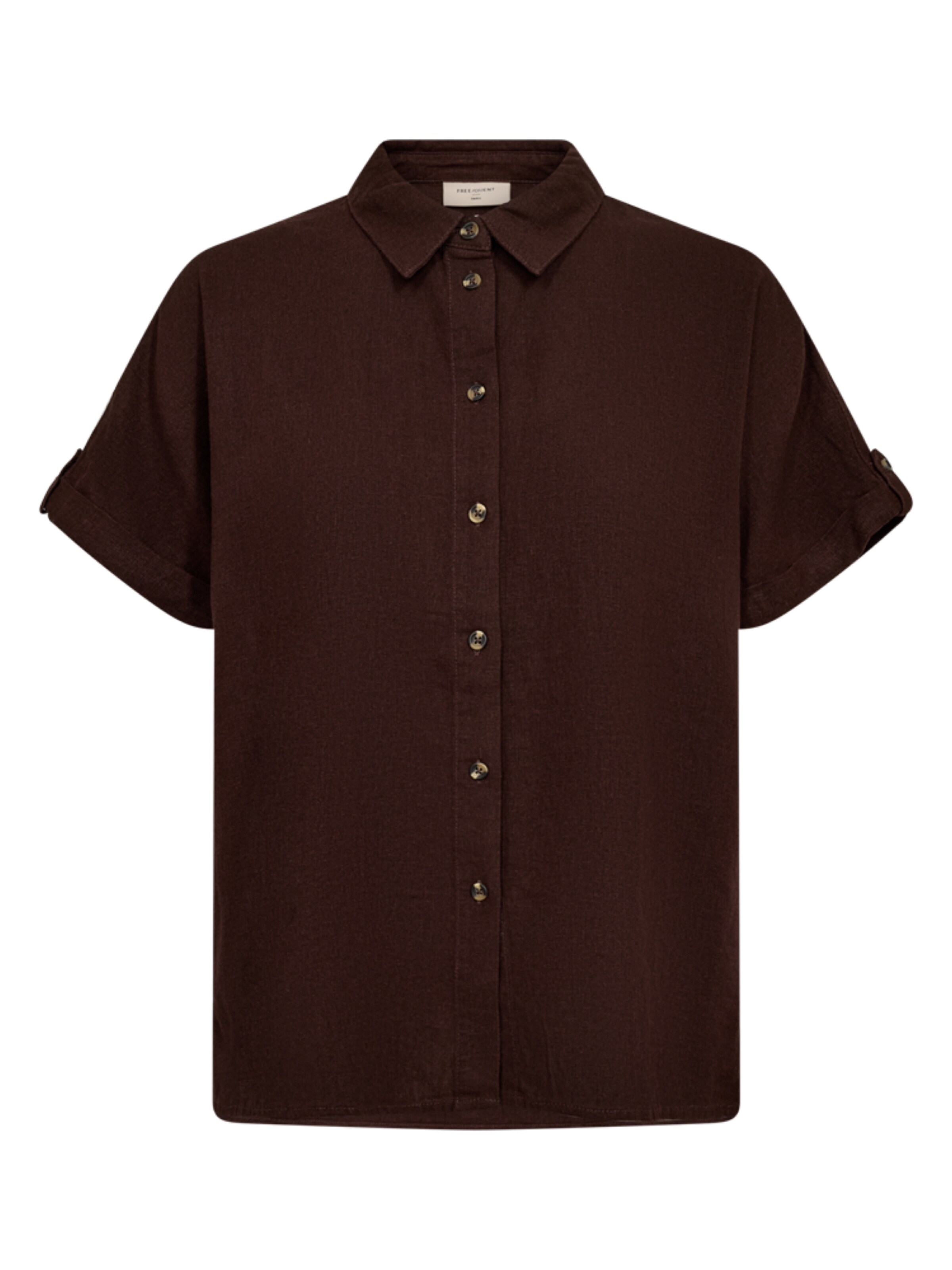 Freequent Blouse 'Lava' in Brown: front