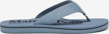 Marc O'Polo Teenslippers in Blauw