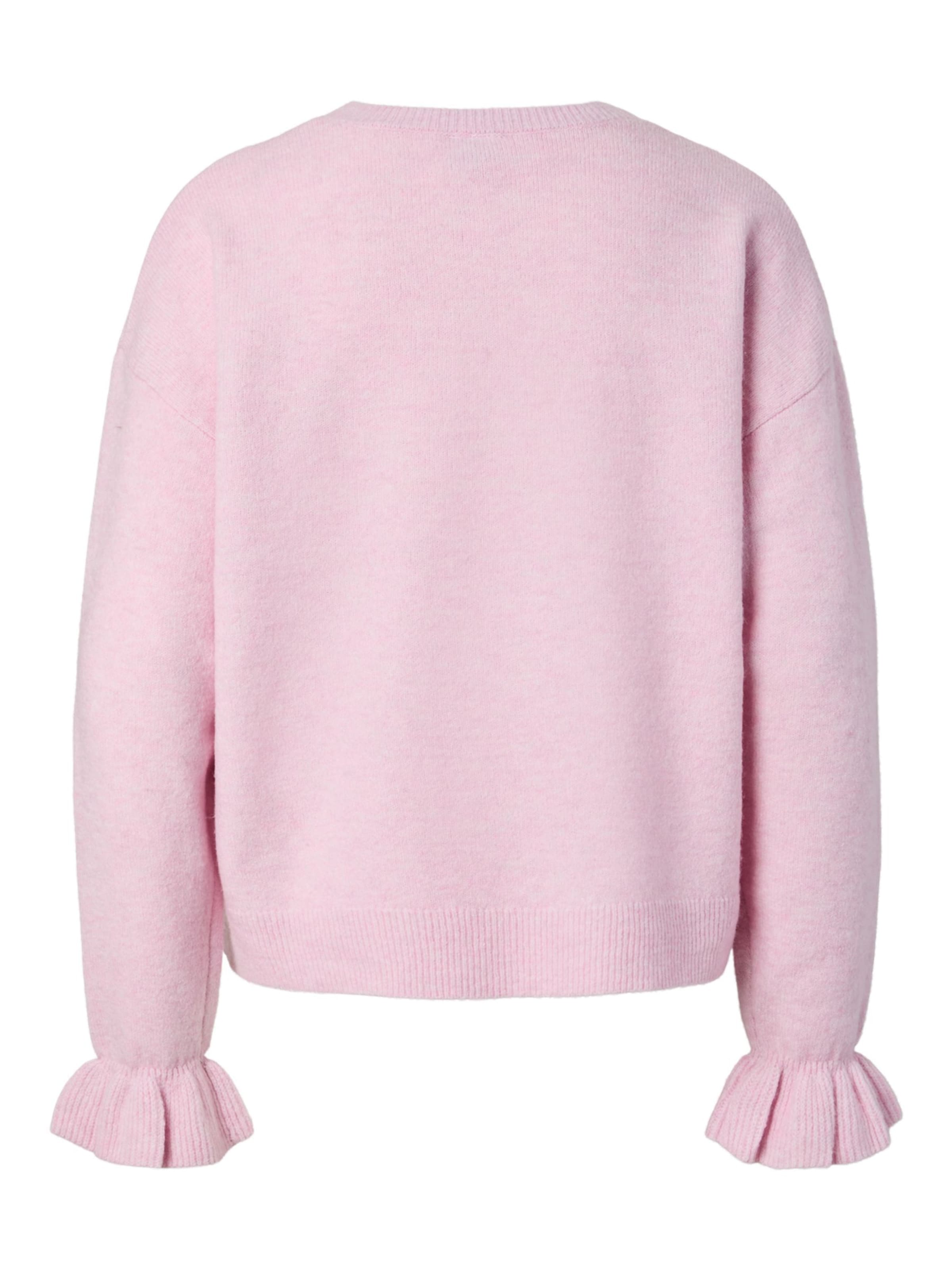 PIECES Oversized trui 'Sally' in Roze