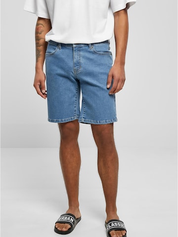 Urban Classics Regular Shorts in Blau: predná strana