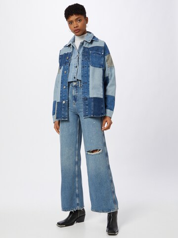 BDG Urban Outfitters Bő szár Farmer - kék