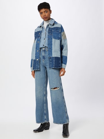 BDG Urban Outfitters Wide leg Jeans in Blauw