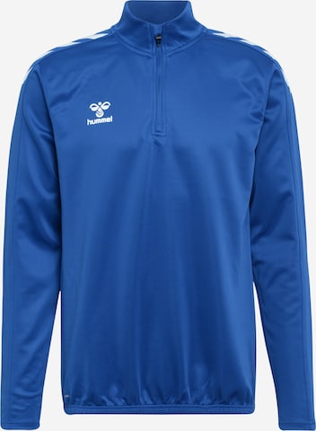 Hummel Athletic Sweatshirt in Blue: front