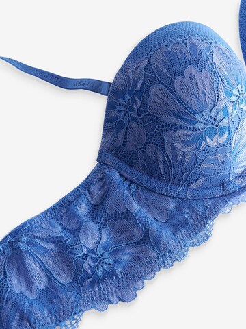 Lipsy Bandeau BH in Blauw