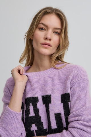 Ball Sweater 'Stacy' in Purple